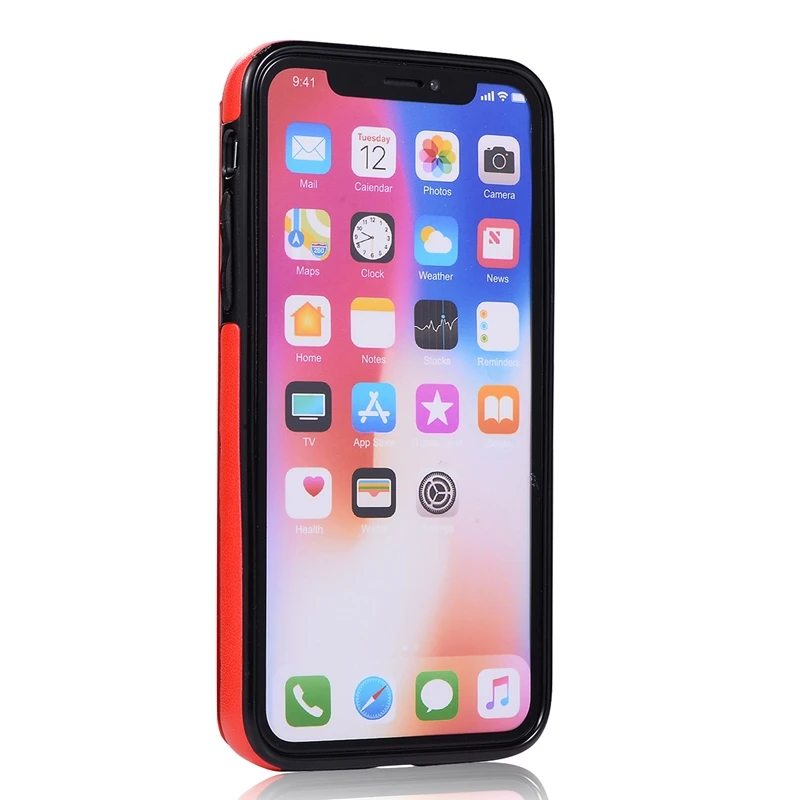 Чехол с тиснением в стиле ретро для iPhone 7, 8, 6, 6S Plus, X, XR, XS Max, кожаный флип-чехол с подставкой для iPhone X, XR, XS Max, сумки для слотов