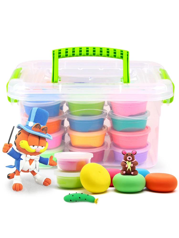 Тесто для детей обучающая полимерная глина супер легкая умный пластилин игрушка