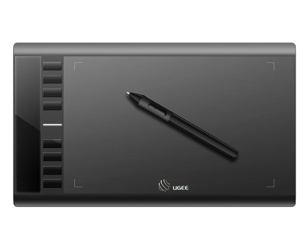 Цифровые планшеты UGEE M708 Графика рисунок Планшеты 10*6 дюймов с Перезаряжаемые P50S