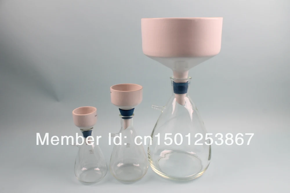 

250mL Buchner Filtration Kit with Funnel, Flask, Adapter & Filter Paper