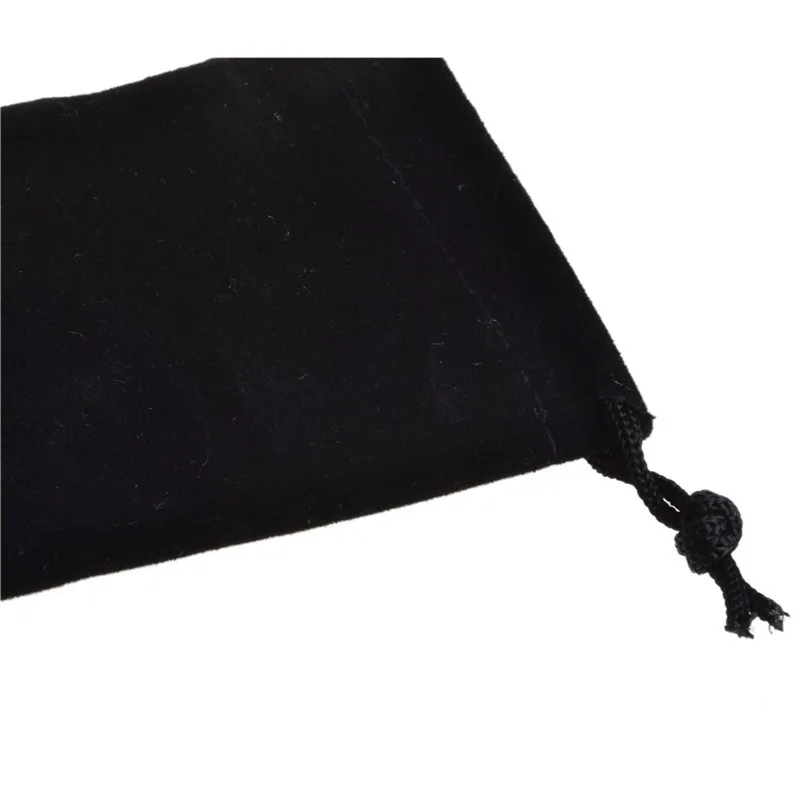 50 шт. черные красные синие фланелевые сумки ювелирные изделия упаковка бархат