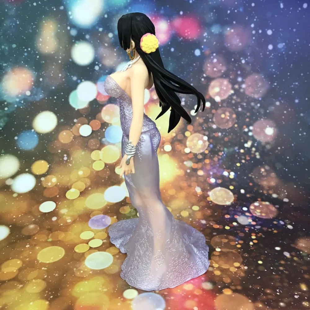 Аниме One Piece сексуальная фигурка Блеск & Glamours Boa Hancock аварийный стиль ПВХ экшн