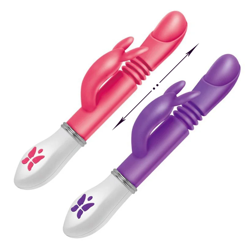 Вибратор с регулируемым вращением G Spot Rabbit перезаряжаемый вибратор 6 скоростей