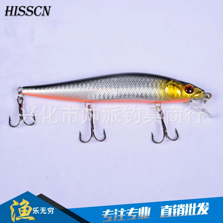 

Outdoors Fishing Lures Bait 23g/140mm Minnow Hard Bait 6# Hooks Float Wobbler Ocean Fishing Isca Artificial Bait For Sea River