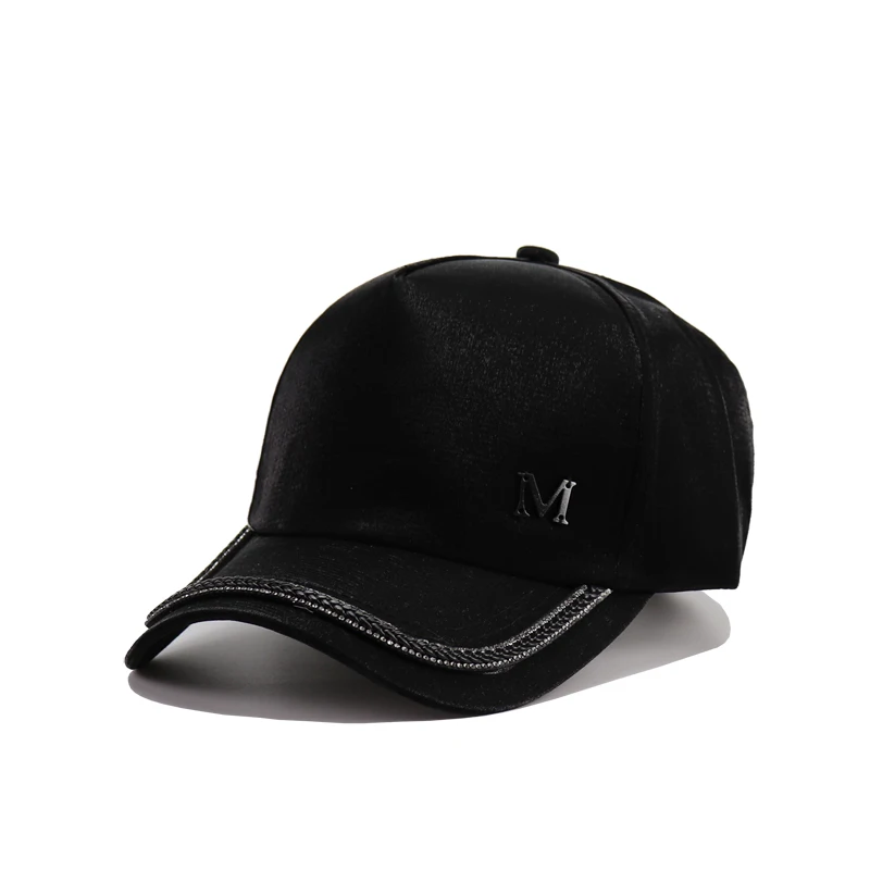 New Design Quality Fashion Women's Hat Man Smooth M Embroidered Women Baseball Cap Men snapback Adjustable Caps Hats BKA002 |