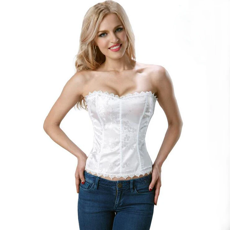Корсет Женский без бретелек с круглым вырезом | Женская одежда