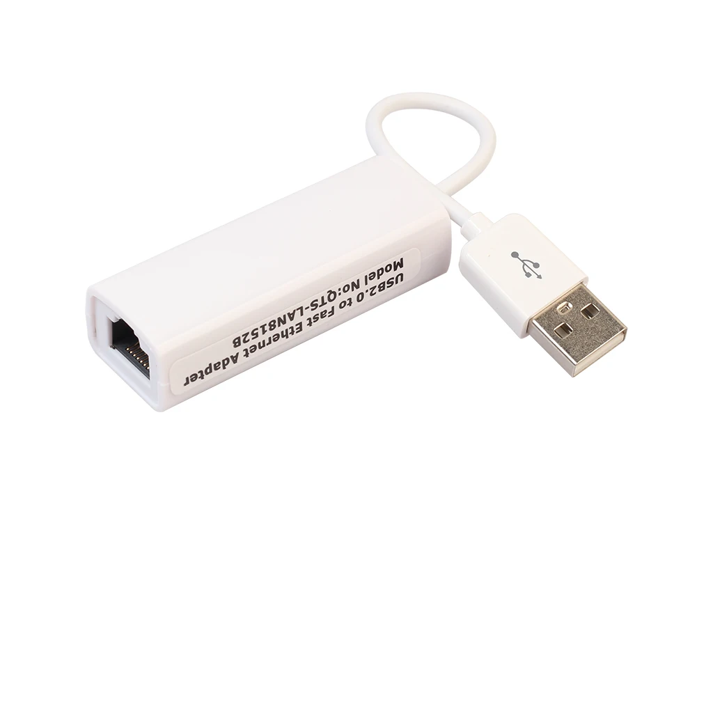 Сетевая карта адаптер SOONHUA Mini USB 2 0 к RJ45 LAN Ethernet чип 8152 сетевые карты для ноутбука