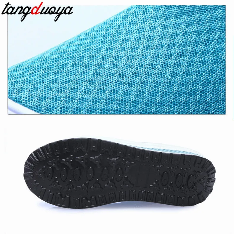 

chunky platform sneakers women fitness shoes slip-on loafers women running shoes summer breathable socks sport shoes woman