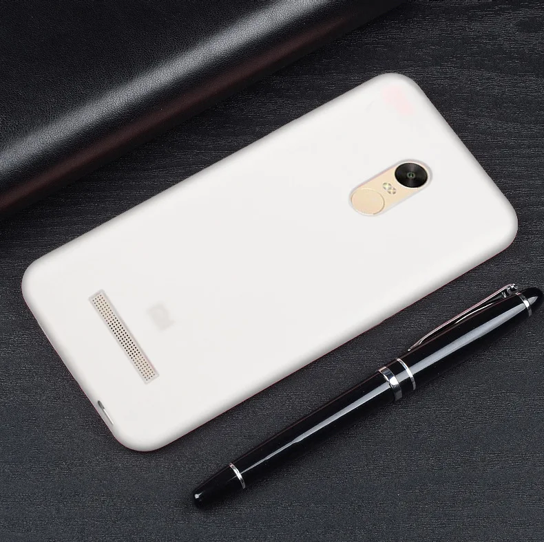 Белый Чехол для xiaomi redmi note 3, чехол для xiaomi redmi note 3 pro, чехол Ricestate, суперматовая защитная задняя крышка, мягкий чехол для redmi note 3 - Цвет: Белый
