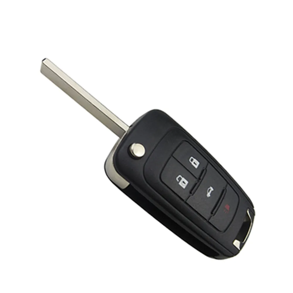 OkeyTech для Chevrolet 433Mhz ID46 чип 2/3/4 4/5 Кнопка флип складной пульт дистанционного