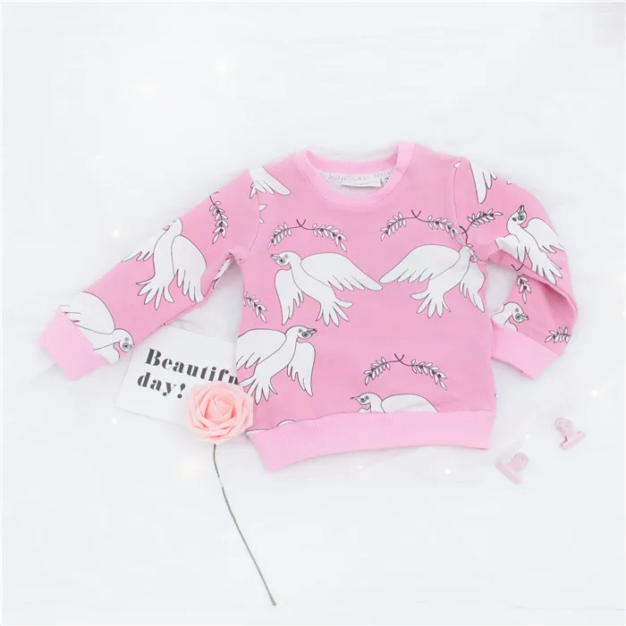 978 Pink 21 Цвета! Детская брендовая одежда; Весенний модный свитер для маленьких мальчиков и девочек; футболка с рисунком животных; Детский Повседневный свитер - Цвет: 978 Pink