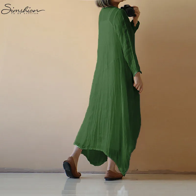 2018 для женщин Ретро хлопок белье платье Boho Стиль повседневное O средства ухода за