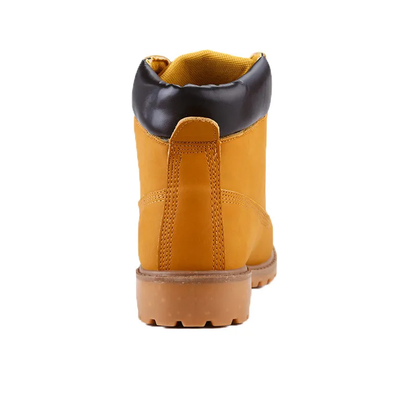 MVP BOY Faux Suede Leather Men Boots Spring Autumn And Winter Man Shoes Ankle Boot Men's Snow Shoe Work Plus Size 39-46 | Обувь