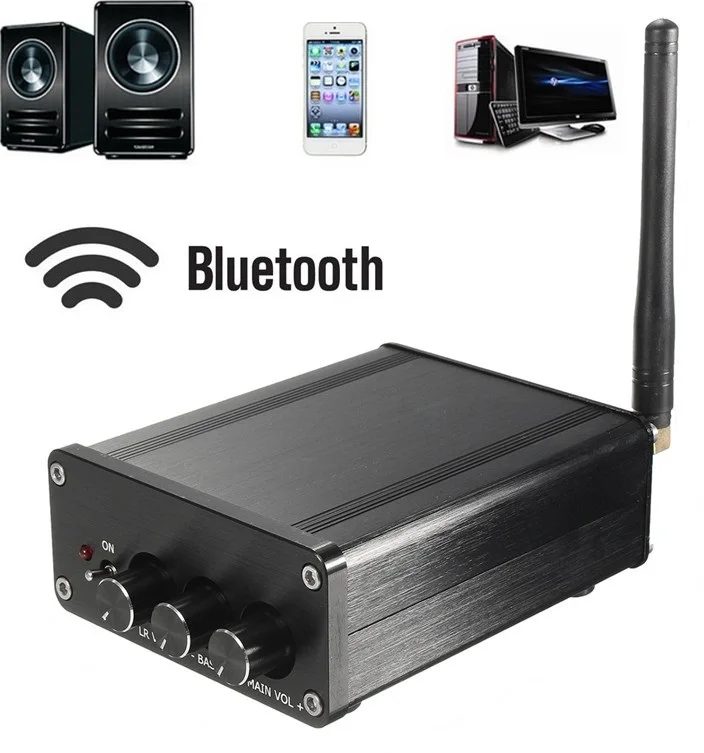 

Плата цифрового усилителя TPA3116 2,1 CRS 4,0 Bluetooth 1 шт. с классом 2*50 Вт + 100 Вт