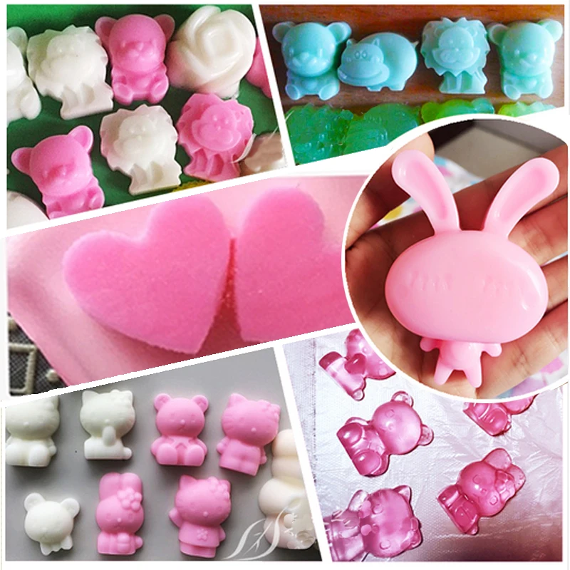 FILBAKE печенья конфет DIY Шоколад Мыло ручной работы форма для льда 8 медведь с