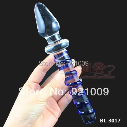 CPAM free shipping hot sale glass sex products anal penis adult toy 23CM hand made pyrex dildo | Красота и здоровье