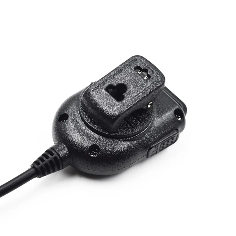2 контактный мини динамик микрофон PTT для раций Kenwood Baofeng UV 5R Plus 5RE H777 TYT PUXING