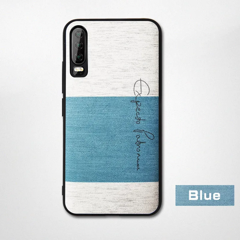 blue Для huawei P30 Pro Чехол из хлопковой ткани с мягким прикосновением P30pro задняя крышка MOFi противоударный защитный чехол P30 чехол s - Цвет: blue
