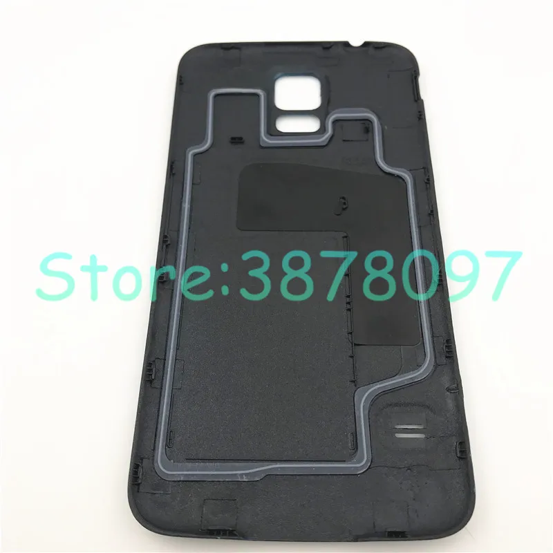 100% оригинальный новый корпус задняя крышка аккумулятора для Samsung Galaxy S5 i9600 G900 G900F