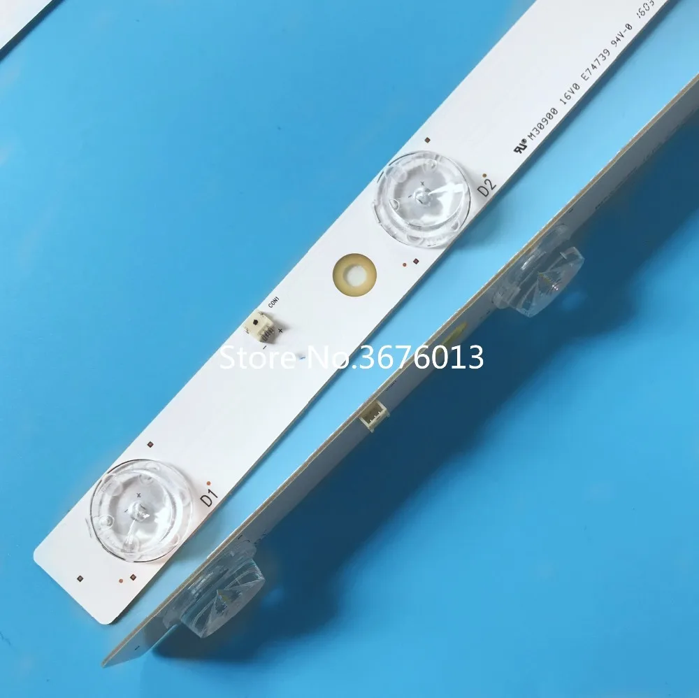 100% новый светодиодный блок полос подсветки для TB5509M M30900 16V0 E74739 полный набор tx