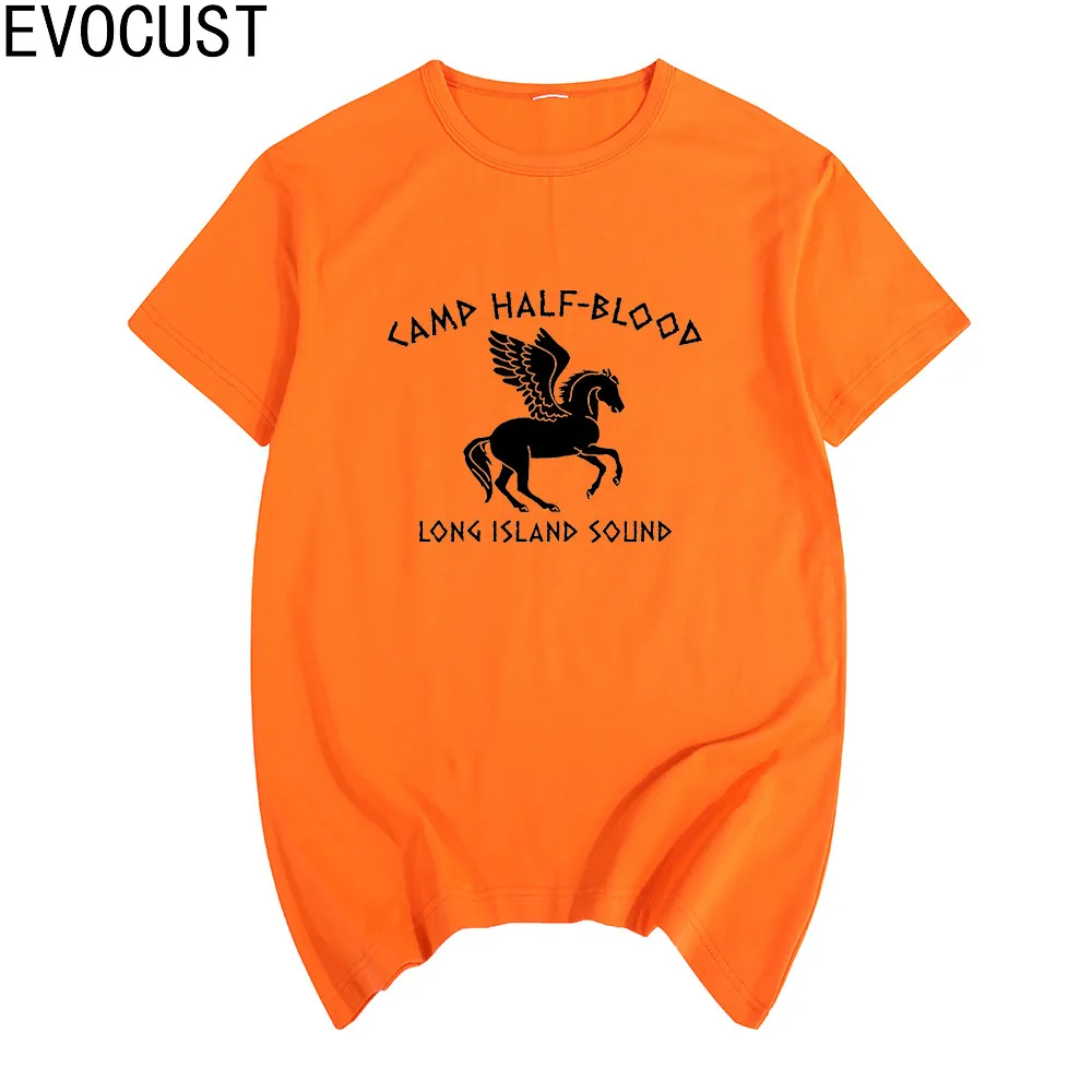 Camp Half Blood funnny пародия короткий рукав Футболка хлопок мужская футболка новая футболка Wo Мужская s унисекс Мода