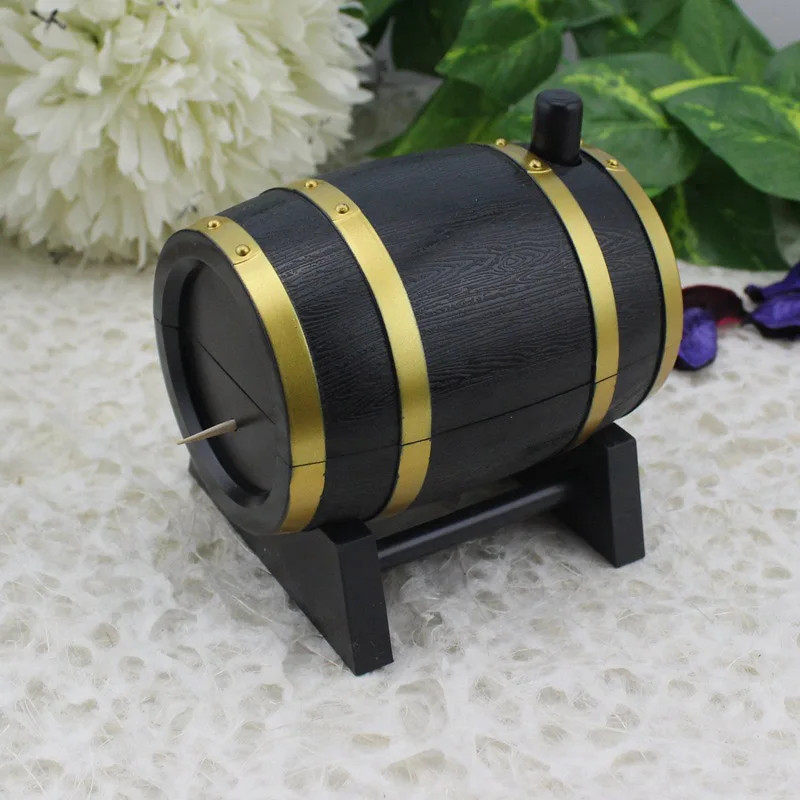 Бочка для вина пластиковая автоматическая коробка зубочистки Дубовые бочки