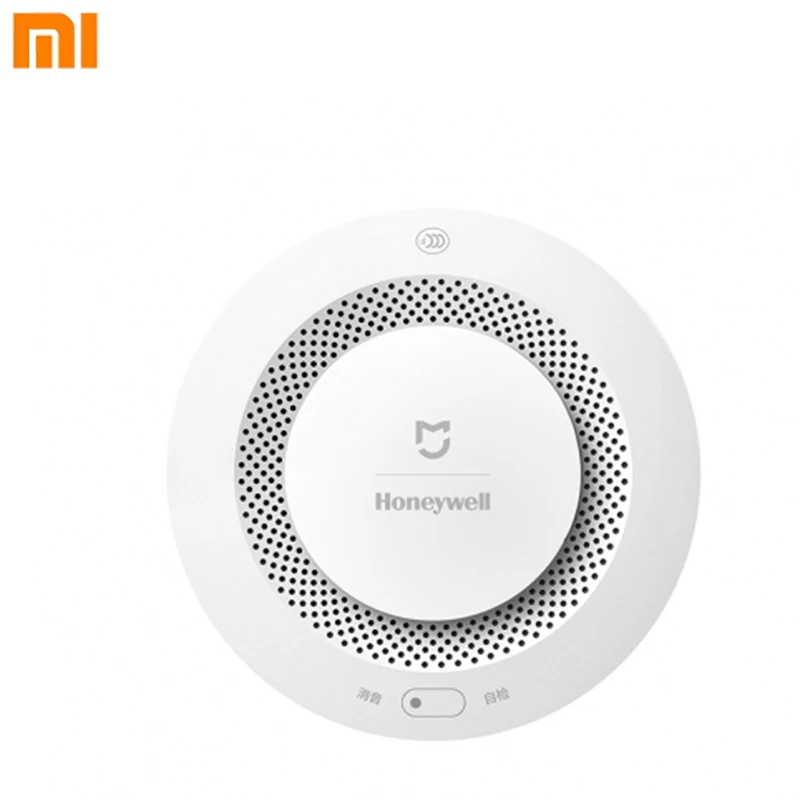 Xiaomi Fire Alarm Detector Audible and Visual Work with Gateway Smoke Mijia Remote Control For Smart Home | Электроника