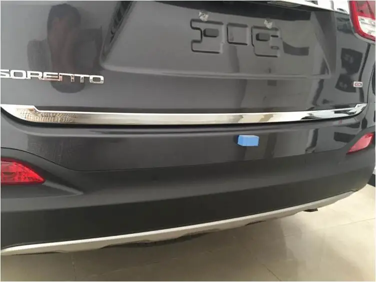 Задний багажник из АБС пластика брикет для KIA Sorento 2015 2016 2017 2018 брикет|Хромирование|