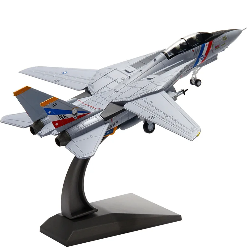 19*19*12 см F14 Tomcat с трёхмерными чертёжами Литой Сплав моделирования истребитель