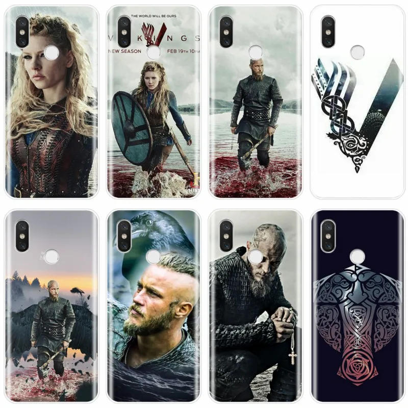 Модный мягкий силиконовый чехол vikings serie 4 для телефона xiaomi 4S 5 5C 5S PLUS 6 6X8 Pro 8lite 8 9 SE MAX