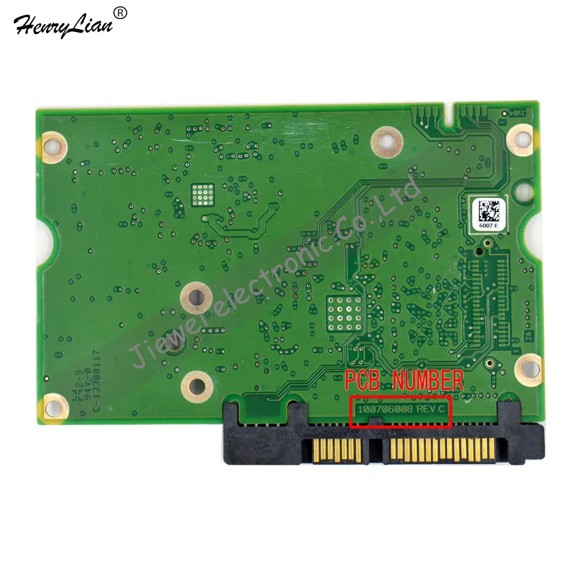 HDD PCB FOR LOGIC BOARD/BOARD NUMBER:100706008 REV C | Компьютеры и офис