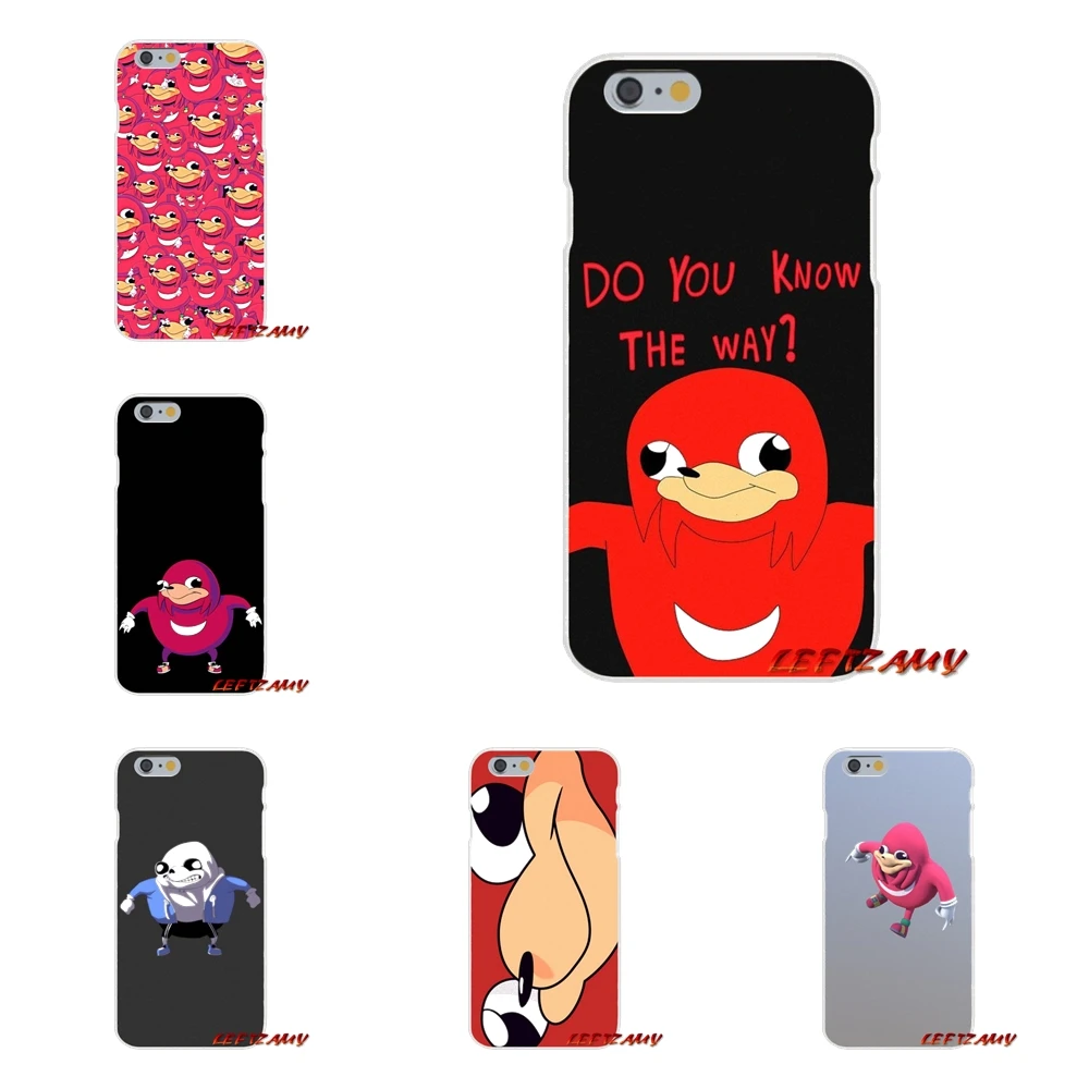 Чехлы для телефонов iPhone X 4 4S 5 5S 5C SE 6 6S 7 8 Plus Uganda Knuckles|Чехлы-накладки| |