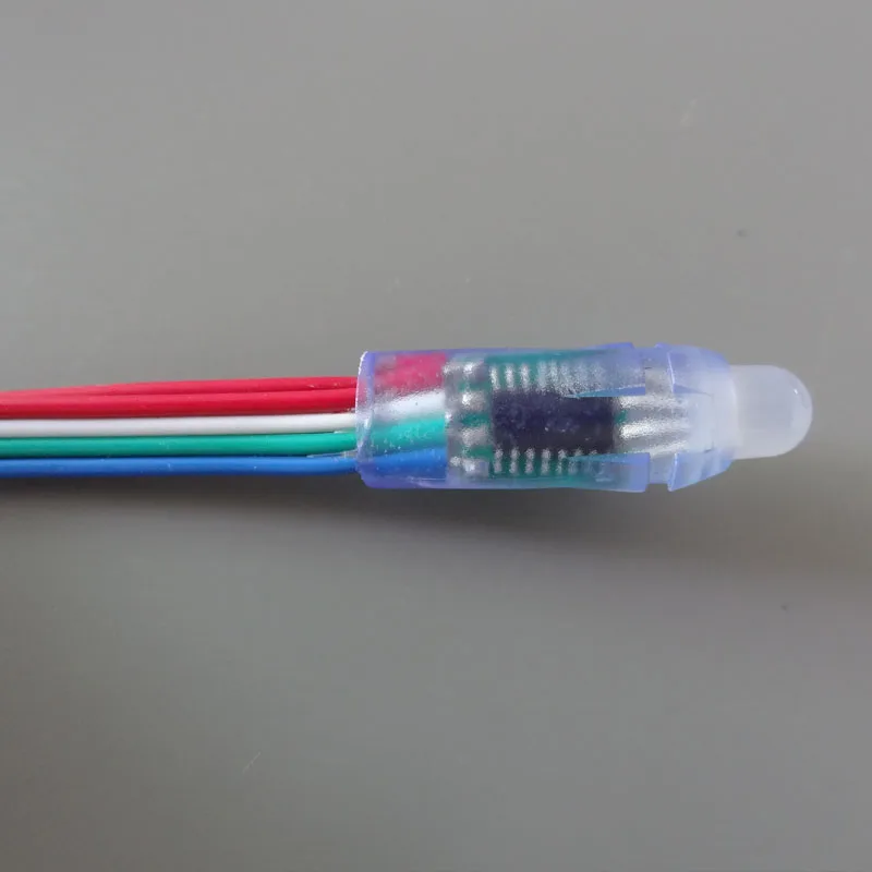 Светодиодный модуль пикселей LPD6803 100 шт./лот 12 мм 5 В цифровой RGB полноцветный