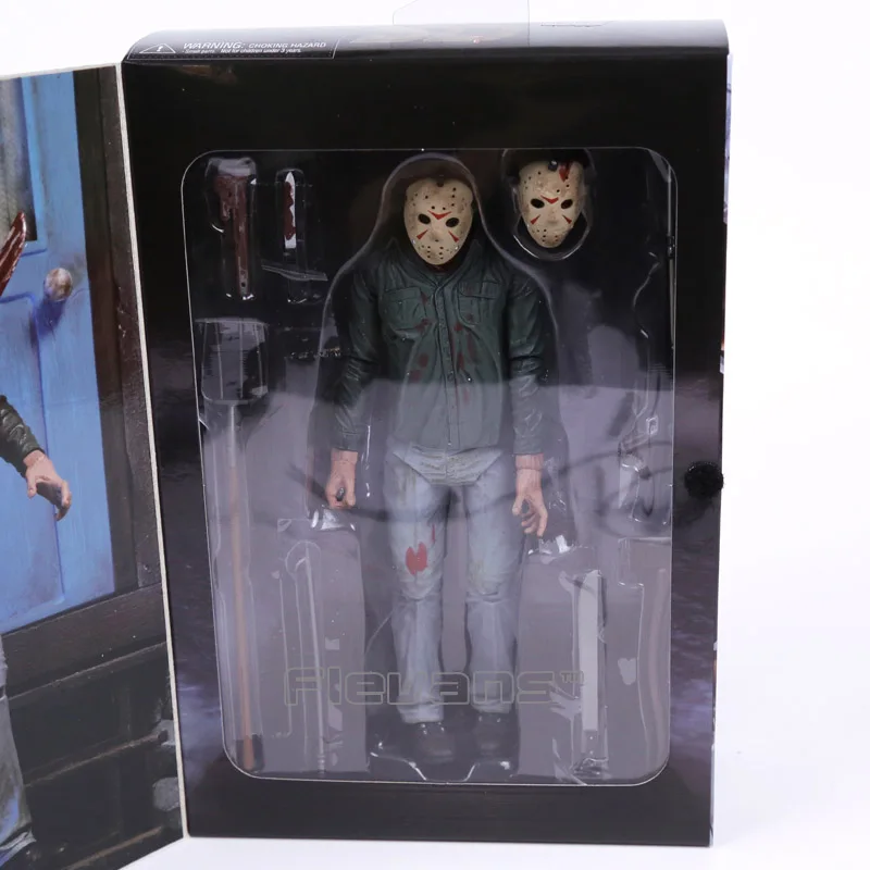 2009 Deluxe Edition NECA Figure Friday 13 Джейсон Вурхиз экшн-фигурка ПВХ ужас коллекционные игрушки модель игрушки