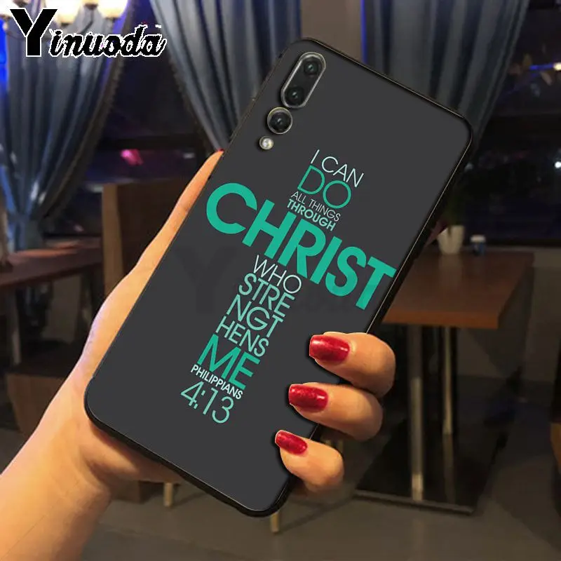 Чехол для телефона Yinuoda Bible Иисус Христос христианский крест huawei p20 pro p20lite mate10pro nova 3i mate20 pro|Чехлы-накладки| |