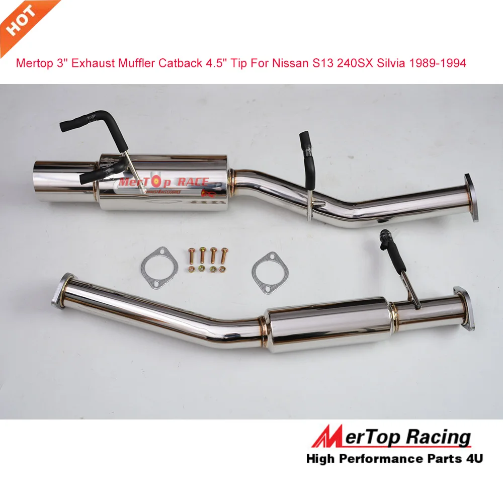 MerTop " 240Sx KA24DE SR20DET S13 турбо выхлоп Системы 1989-1994