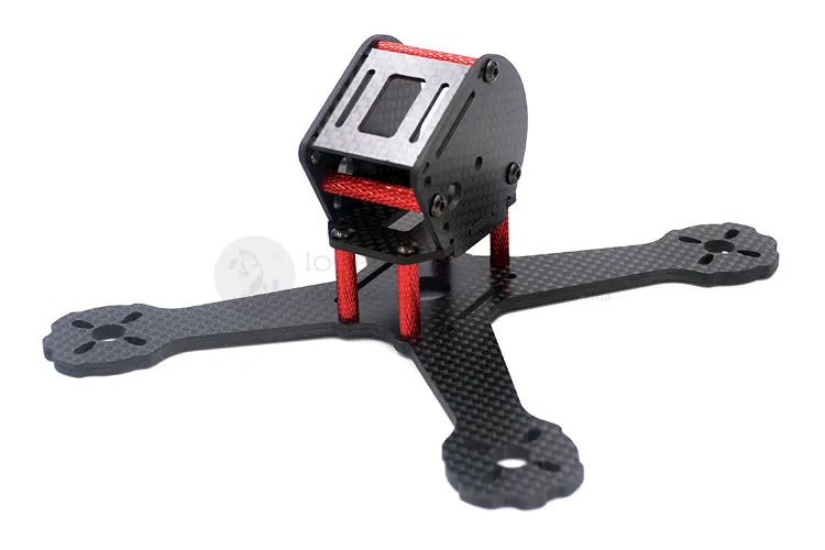 DIY FPV mini racing drone QAV-X4 RS 4 &quot155 мм Квадрокоптер 3K рама из чистого углеродного волокна в