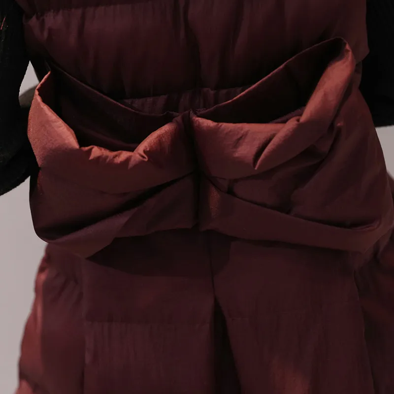 Длинный хлопковый жилет пальто для женщин Veste Femme зимняя куртка без рукавов