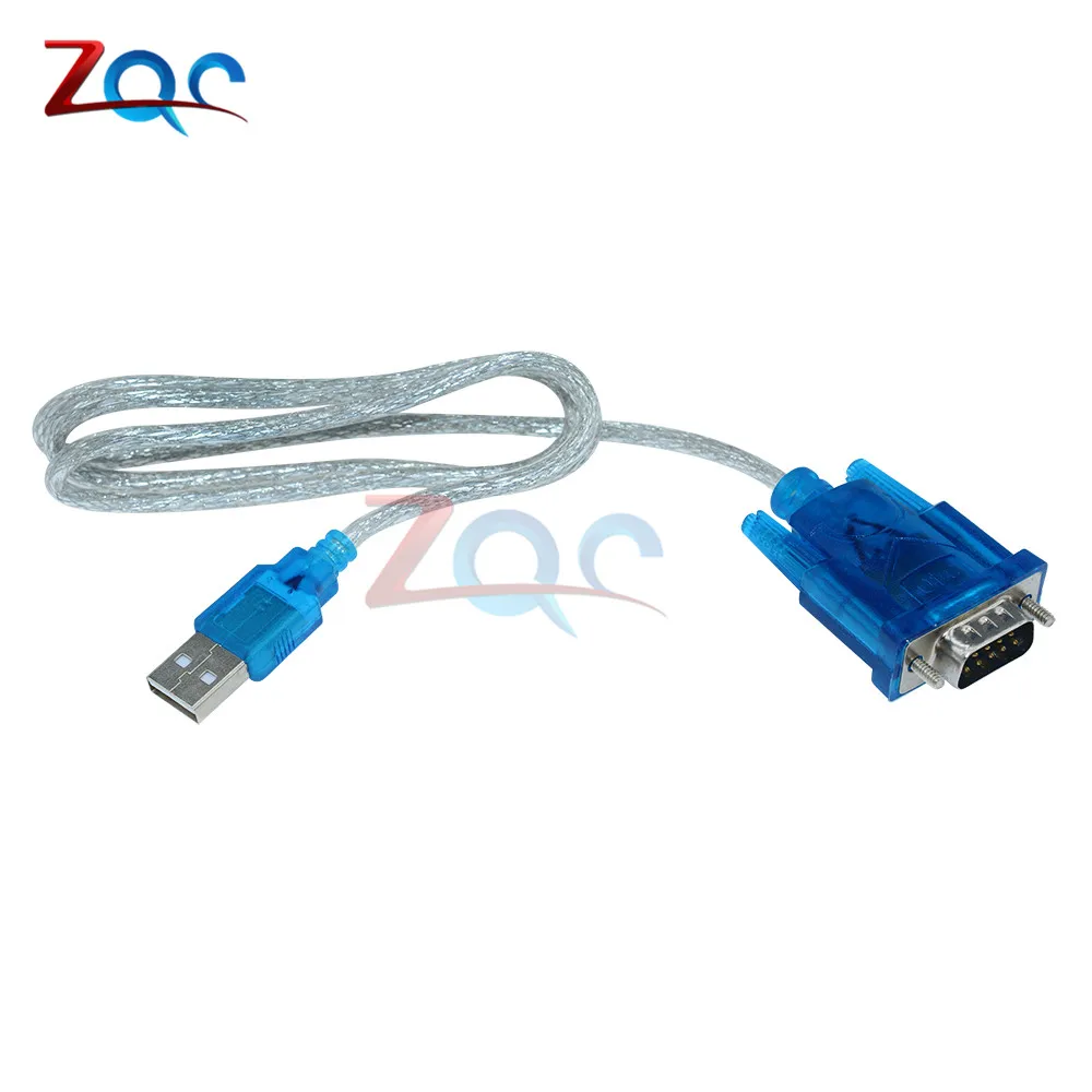 USB к RS232 последовательный порт 9 контактный кабель DB9 адаптер последовательного com