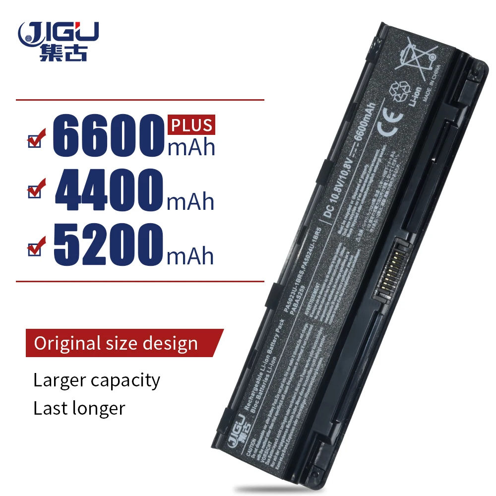 Аккумулятор JIGU для ноутбука Toshiba черный аккумулятор PABAS260 PABAS259 PABAS261 PABAS262 |battery for