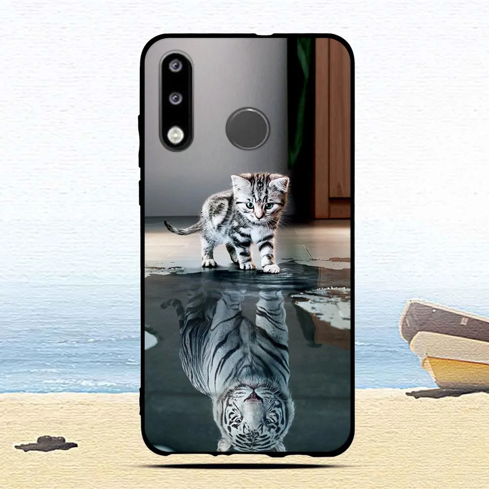 14 Чехол из ТПУ для huawei P30 Lite, ультра-тонкий мягкий силиконовый чехол-бампер с рисунком кота, чехол для телефона huawei p 30 Lite, чехол s - Цвет: 14