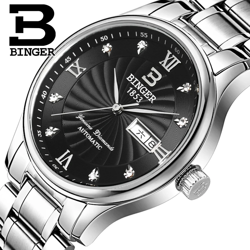 Оригинальные роскошные швейцарские мужские автоматические механические часы