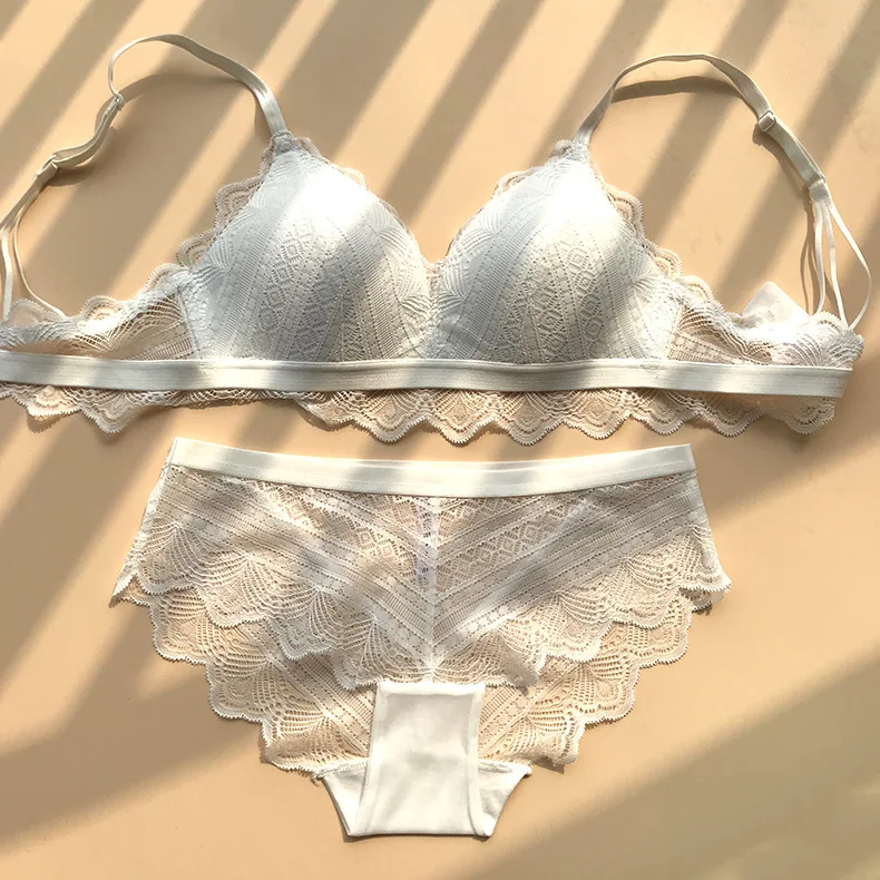 SP & CITY Европейский комплект кружевных бюстгальтеров с вырезами Женский бесшовный