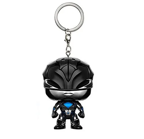 black ranger 50 шт./компл. брелок игрушка чудо-женщина Сейлор Мун очень странные дела Чаки baymax Dragon Ball Наруто-куклы - Цвет: black ranger