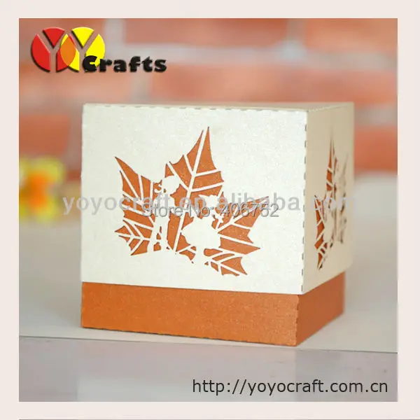 WB71 кленовый лист Канада коробка для свадебных тортов Элегантный Простой Дизайн