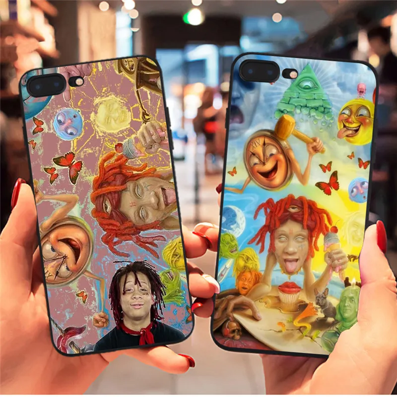 Trippie свод натюрморты поездки чехол для iPhone X XR XS Max 8 7 6s плюс 5S для samsung Galaxy s8 s9 плюс s 6S 7 Edge чехол для телефона s