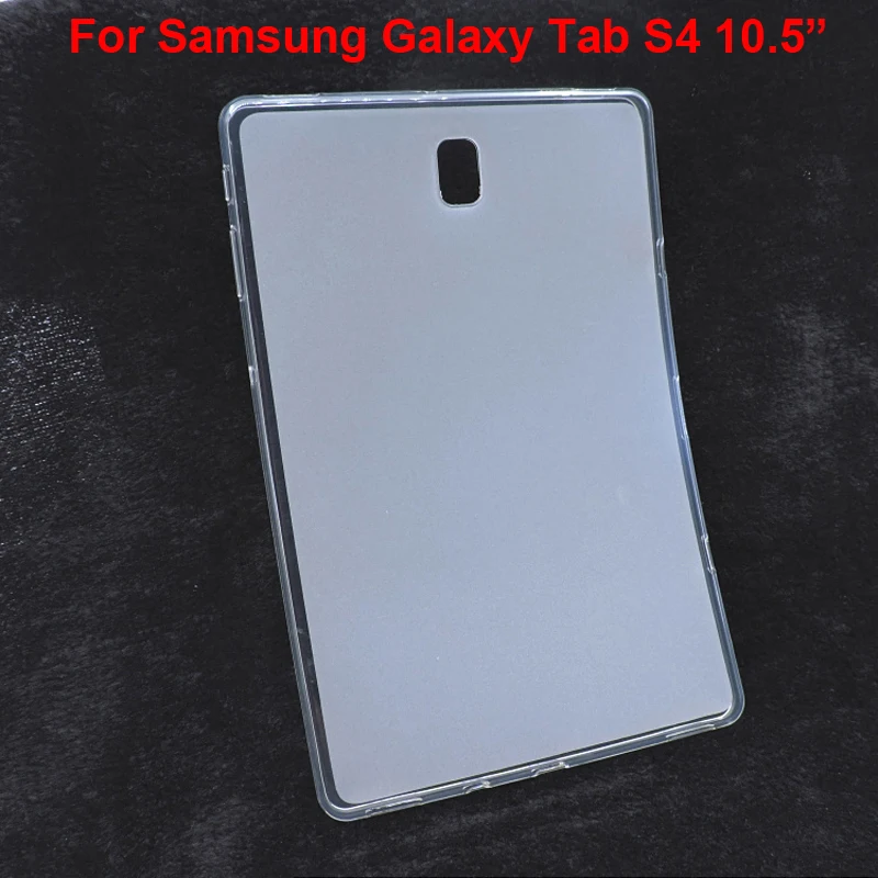 Soft TPU Protective Case for Samsung Galaxy tab S4 10.5 inch Protector Shell Cover For TabS4 10.5&quot SM-T830 T835 Bag Skin | Мобильные