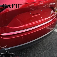 for mazda cx 5 cx5 2021 2017 2018 2019 2020 accessories stainless steel car back door tailgate trim sticker car accessories