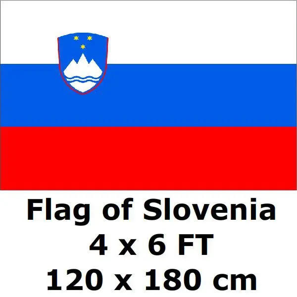 Словенский флаг 120x180 см словенские флаги и баннеры Национальный Страна Баннер