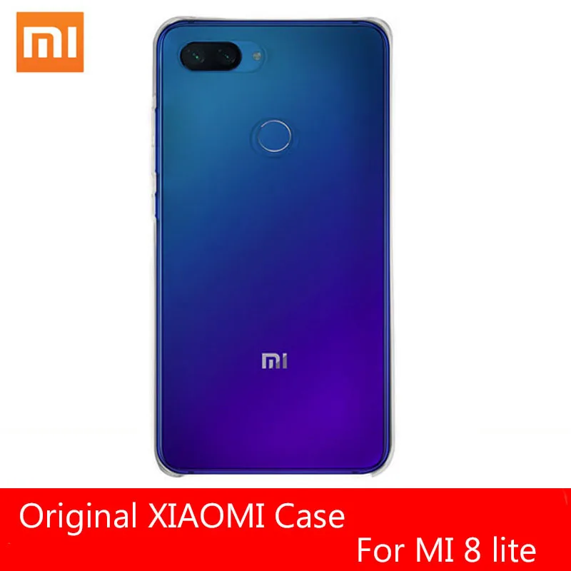 XIOAMI оригинальный прозрачный всесторонний защитный чехол PC легкий материал